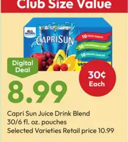 Stater Bros Capri Sun Juice Drink Blend offer