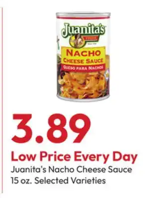 Stater Bros Juanita's Nacho Cheese Sauce offer
