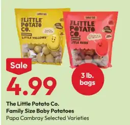 Stater Bros The Little Potato Co. Family Size Baby Potatoes offer