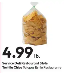 Stater Bros Service Deli Restaurant Style Tortilla Chips offer