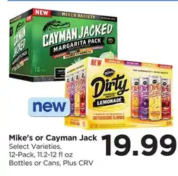 Food 4 Less Mike's or Cayman Jack offer