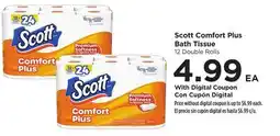 Food 4 Less Scott Comfort Plus Bath Tissue offer