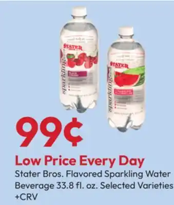 Stater Bros Stater Bros. Flavored Sparkling Water Beverage offer