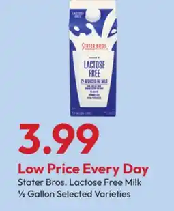 Stater Bros Stater Bros. Lactose Free Milk offer