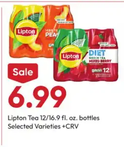 Stater Bros Lipton Tea 12/16.9 fl. oz. bottles offer