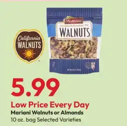 Stater Bros Mariani Walnuts or Almonds offer