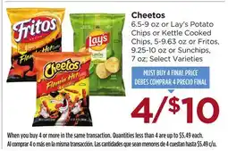 Food 4 Less Cheetos offer