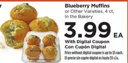 Food 4 Less Blueberry Muffins offer