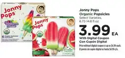Food 4 Less Jonny Pops Organic Popsicles offer