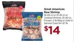 Food 4 Less Great American Raw Shrimp offer