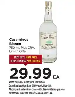 Food 4 Less Casamigos Blanco offer