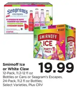 Food 4 Less Smirnoff Ice or White Claw offer