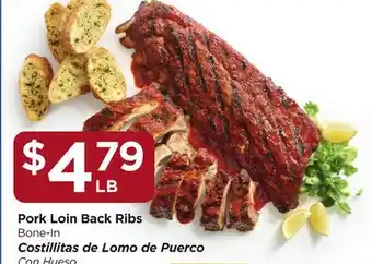 Food 4 Less Pork Loin Back Ribs offer