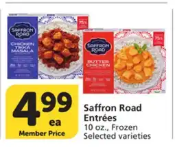 Vons Saffron Road Entrées offer