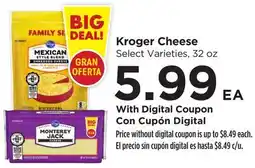 Food 4 Less Kroger Cheese offer