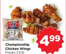 Food 4 Less Championship Chicken Wings offer