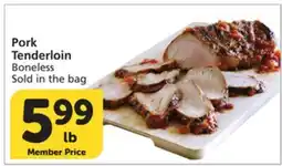Vons Pork Tenderloin offer