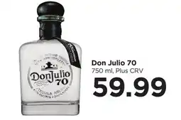 Food 4 Less Don Julio 70 offer