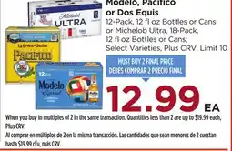 Food 4 Less Modelo, Pacifico or Dos Equis offer
