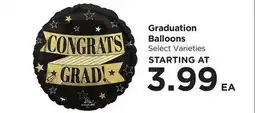 Food 4 Less Graduation Balloons offer