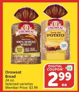 Vons Oroweat Bread offer