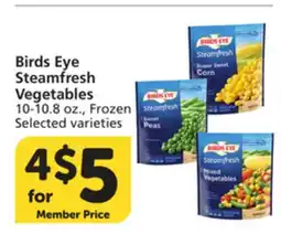 Vons Birds Eye Steamfresh Vegetables offer