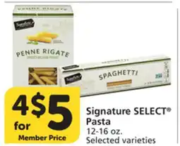 Vons Signature SELECT Pasta offer