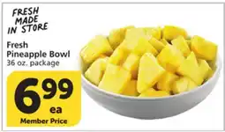 Vons Fresh Pineapple Bowl offer