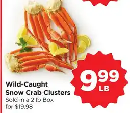 Food 4 Less Wild-Caught Snow Crab Clusters offer