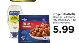 Food 4 Less Kroger Meatballs offer