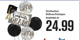 Mariano's Graduation Balloon Packages offer