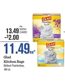 Mariano's Glad Kitchen Bags offer