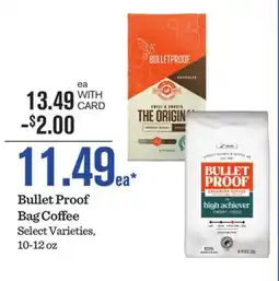 Mariano's Bullet Proof Bag Coffee offer
