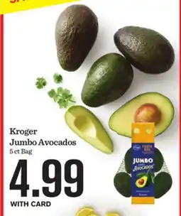 Mariano's Kroger Jumbo Avocados offer