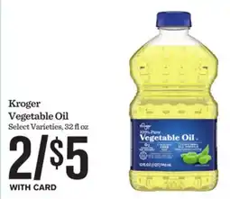Mariano's Kroger Vegetable Oil offer
