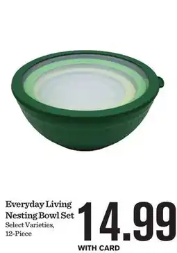 Mariano's Everyday Living Nesting Bowl Set offer