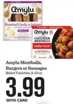 Mariano's Amylu Meatballs, Burgers or Sausages offer