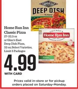 Mariano's Home Run Inn Classic Pizza offer
