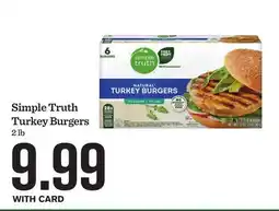 Mariano's Simple Truth Turkey Burgers offer