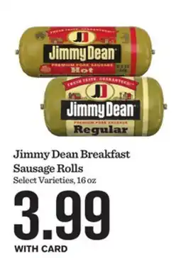 Mariano's Jimmy Dean Breakfast Sausage Rolls offer