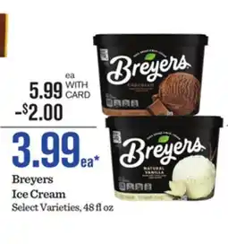 Mariano's Breyers Ice Cream offer