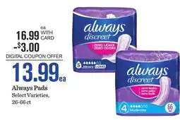 Mariano's Always Pads offer