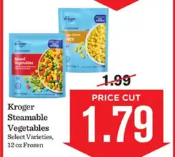 Mariano's Kroger Steamable Vegetables offer