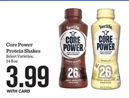 Mariano's Core Power Protein Shakes offer