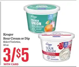 Mariano's Kroger Sour Cream or Dip offer