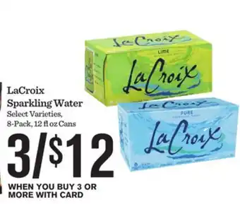 Mariano's LaCroix Sparkling Water offer