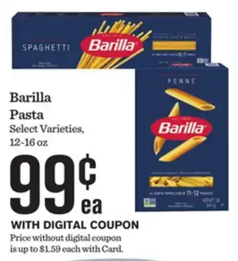 Mariano's Barilla Pasta offer