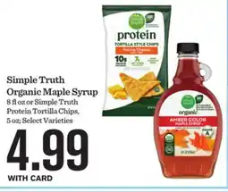 Mariano's Simple Truth Organic Maple Syrup offer
