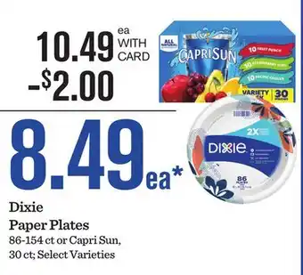 Mariano's Dixie Paper Plates offer