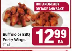 Tony’s Fresh Market Buffalo or BBQ Party Wings offer